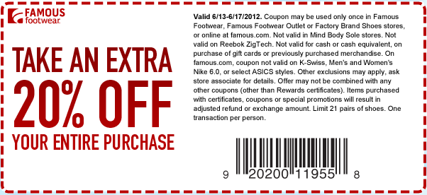 in-store-famous-footwear-coupons/20-off-purchase-at-famous-footwear-coupon