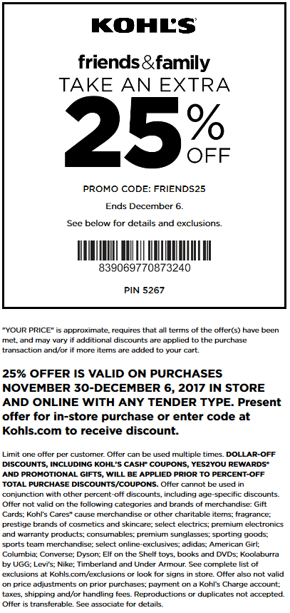 kohls coupon code - 2022