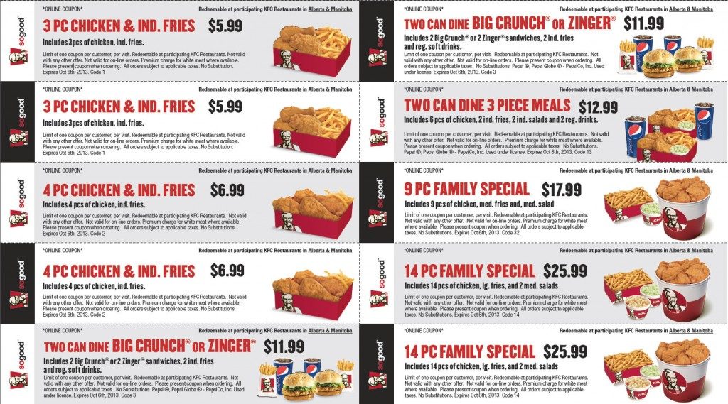 KFC-sept-2023-Mailer-coupons