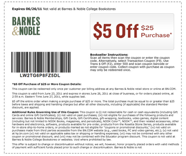 Barnes & Noble Coupon code 2023
