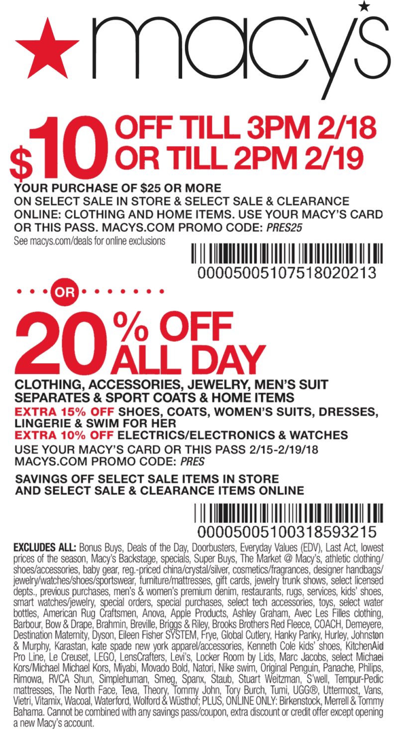 Shopping Wisely with Macy s Coupons Grab Your Printable Coupons