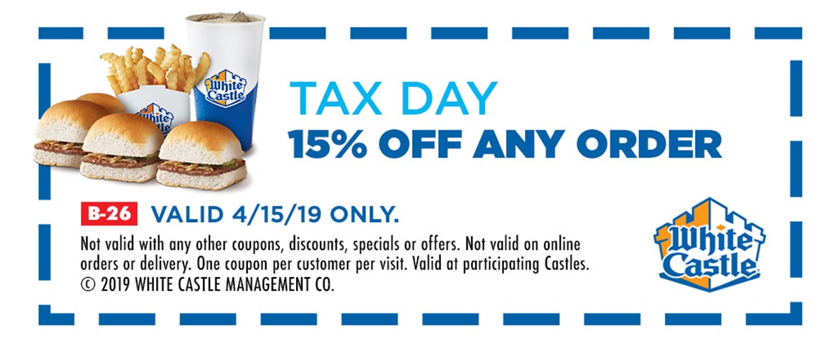 White Castle Coupons Grab Your Printable Coupons